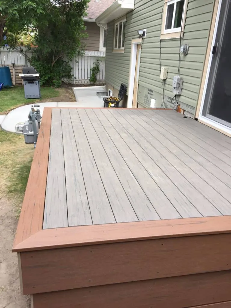 Picture Framed Composite Deck