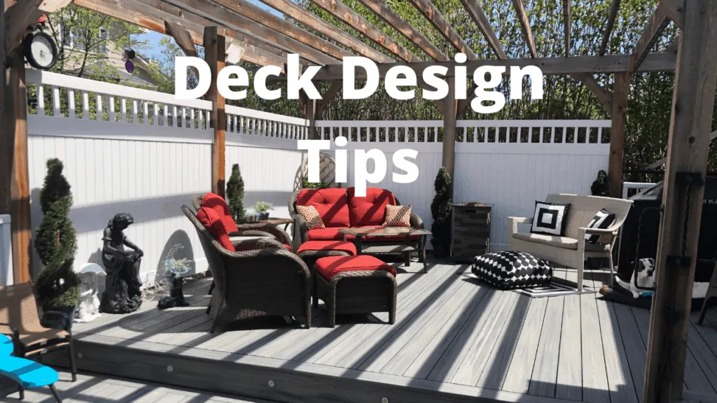 Deck Design Tips