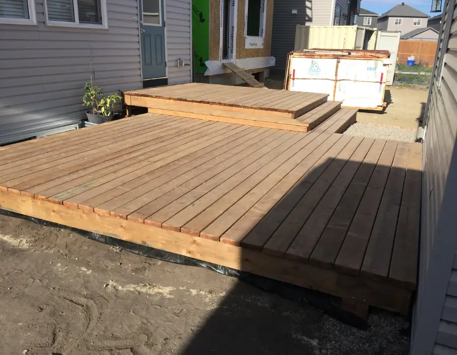How To Build A Floating Deck Step By, Building A Deck Close To The Ground Nz