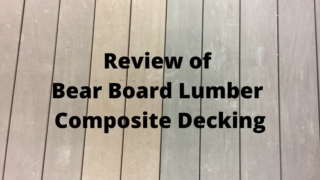 Evaluation of Bear Board Composite Decking
