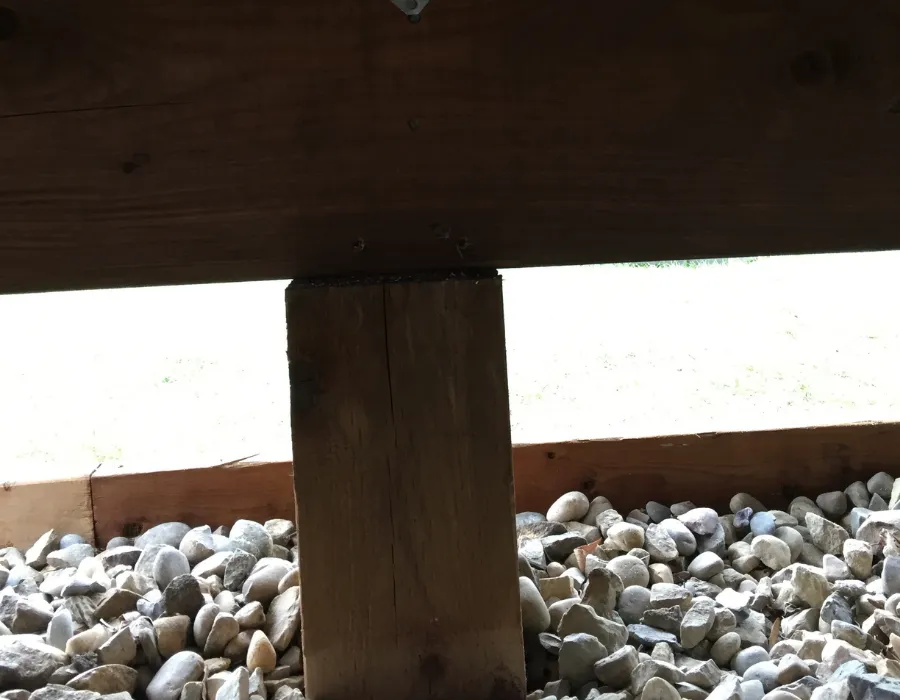 Deck Post Footing