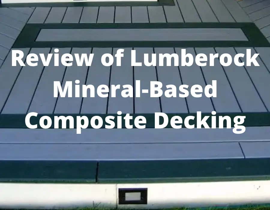 Evaluation of Lumberock decking