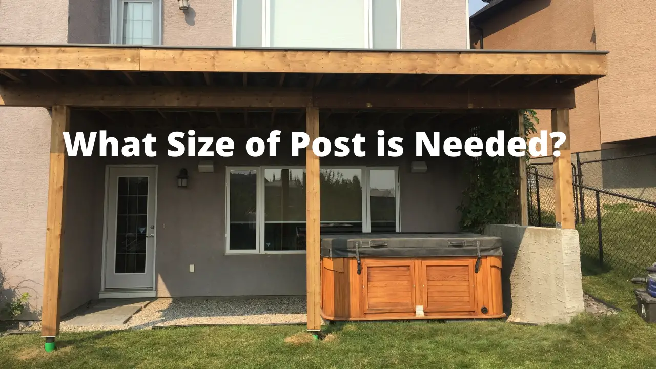 Calculating the Size of a Deck Post
