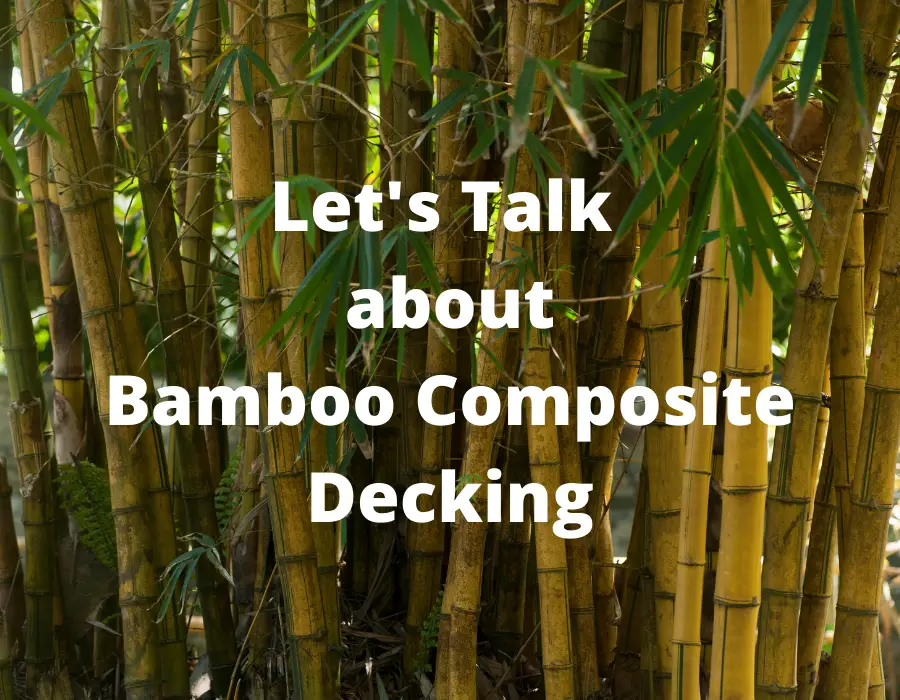Pros and Cons of Bamboo Composite Decking