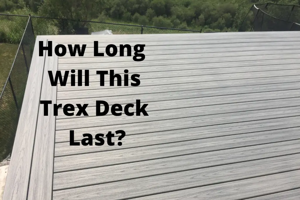 does trex deck get hot
