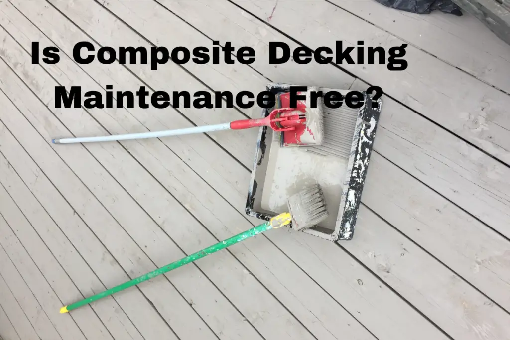 How Composite Decking Low Maintenance?
