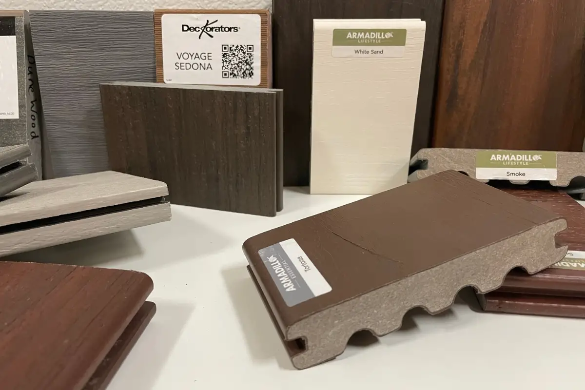 Comparing Deckorators Mineral Based Composite with Armadillo Wood Based Composite