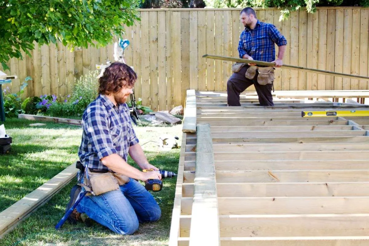 How To Stay Dry On Your Patio Below Your Deck
