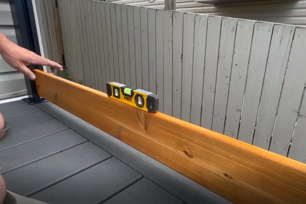 Spirit Level on First Privacy Board