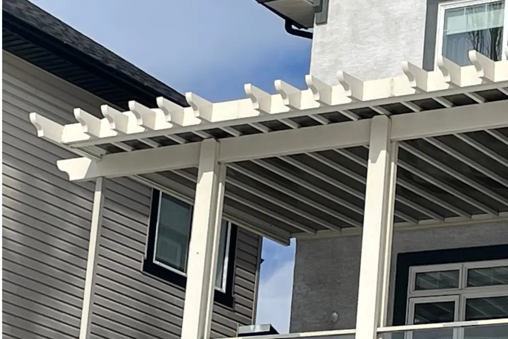 Increase Shade with Fabric Over a Pergola