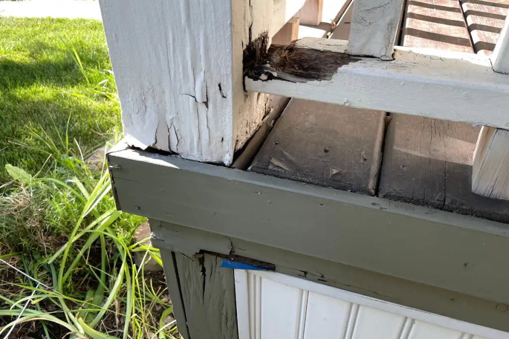 Paint Peeling from Wood Skirting