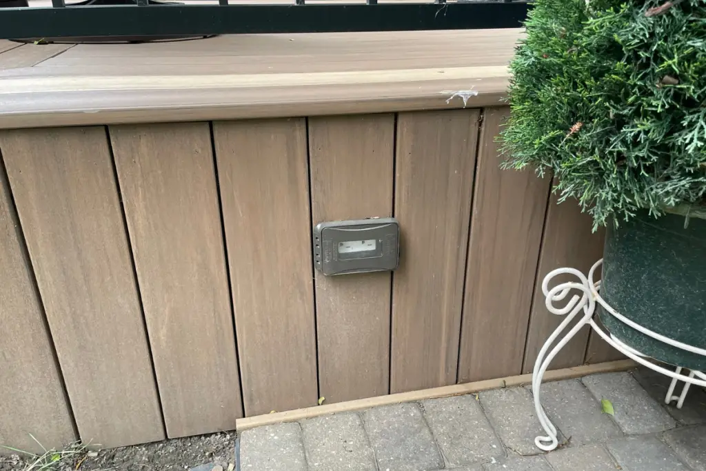 Composite Decking Used for Skirting