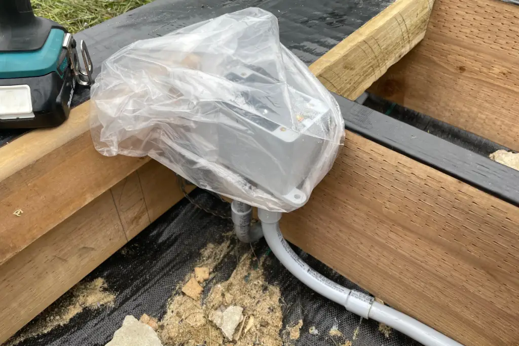 Deck Electrical Rough in